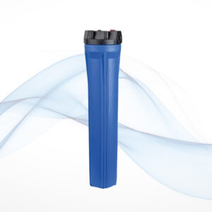 20 inch blue housing.