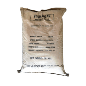 manganese zeolite – soluble iron removal media