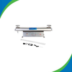 Stainless steel UV sterilizer with external power box for RO water purifier