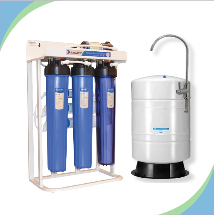 sanaky 200 gpd ro water purifier made in vietnam