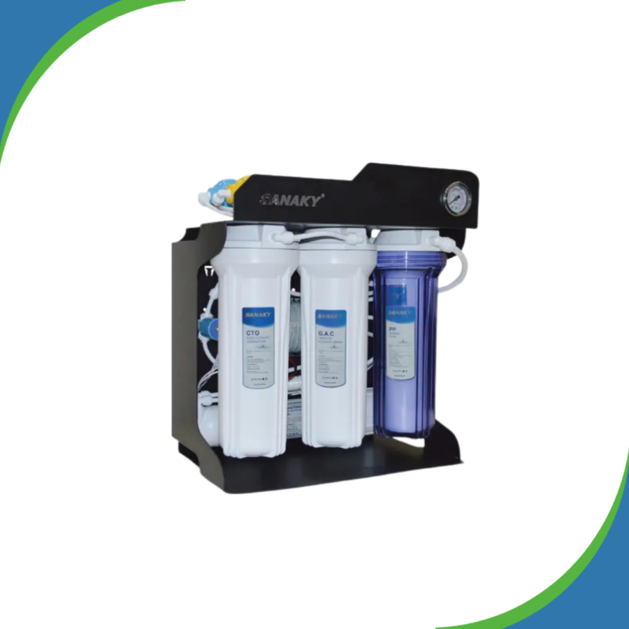 100 GPD Sanaky S3 Water Purifier 6 Stage Sanaky S3 100 GPD 6 Stage RO Water Purifier